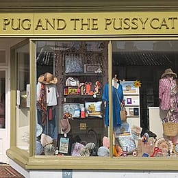 The Pug and the Pussycat Aldeburgh gift shop