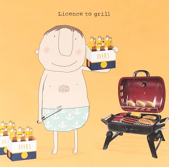 Licence To Grill Card
