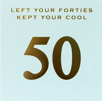 Kept Your Cool 50th Birthday Card