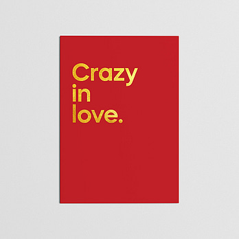 Beyoncé Crazy In Love Card