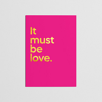 Madness It Must Be Love Card