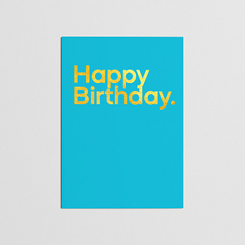 Stevie Wonder Happy Birthday Card