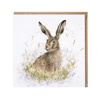 Into the wild hare card