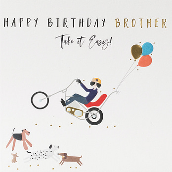 brother birthday card