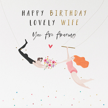 Wife birthday card