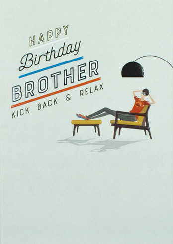 Birthday card for brother