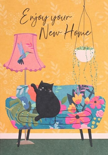 cat new home card