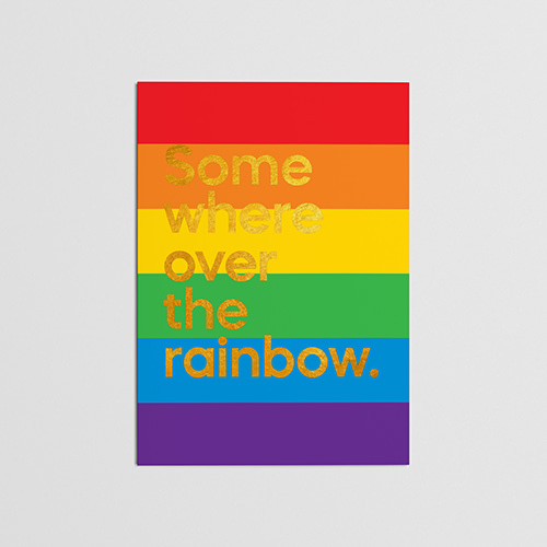Judy Garland Somewhere Over The Rainbow streamable card