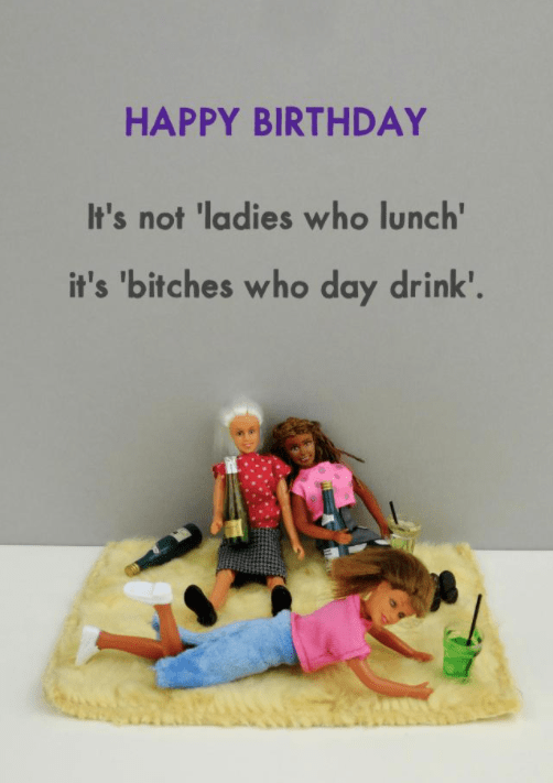 It’s Not Ladies Who Lunch Card