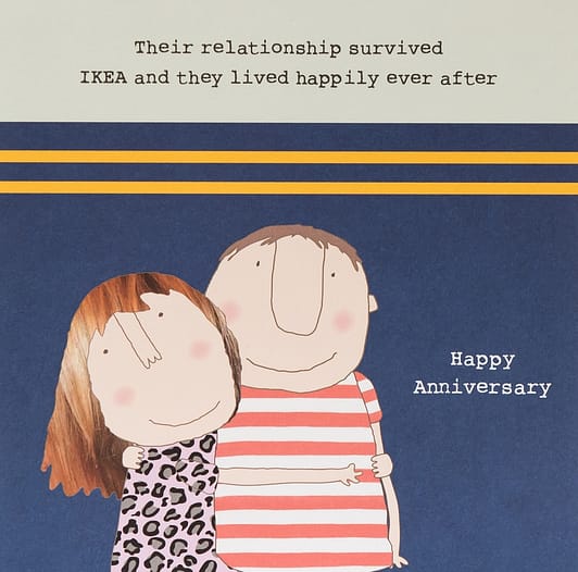 Survived IKEA Anniversary Card