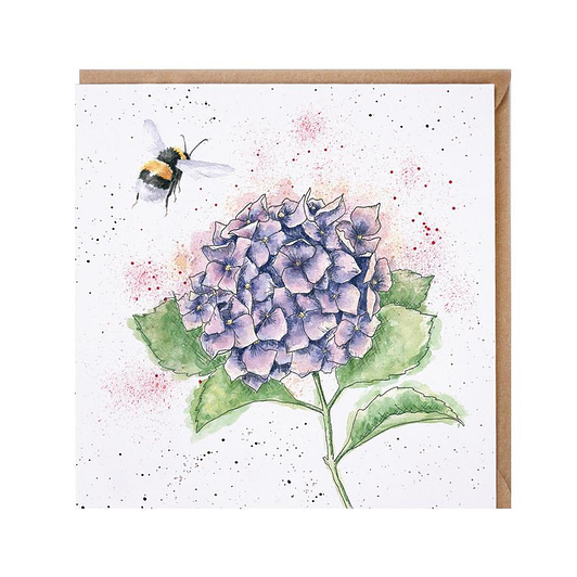 CS183Wrendale Bumblebee Greeting Card