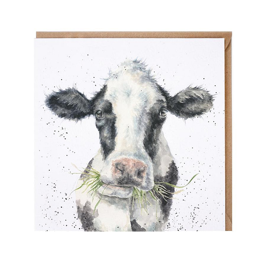 Wrendale Design Milk Maid Cow Card