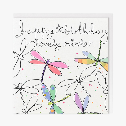 Sister birthday card