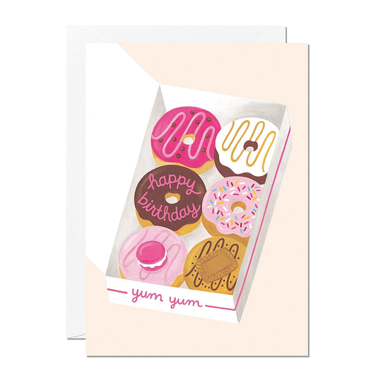 Doughnut Birthday Card