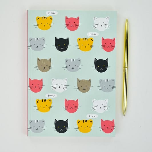 Meow A5 Cat Notebook