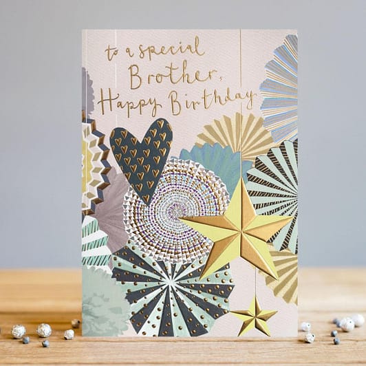 To A Special Brother Birthday Card