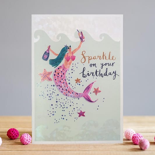 Sparkle On Your Birthday Card